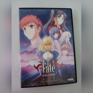 Fate Stay Night 4 Discs DVD Complete Anime